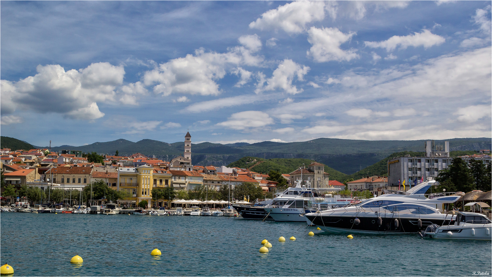 Der Hafen von Crikvenica