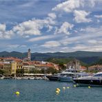 Der Hafen von Crikvenica