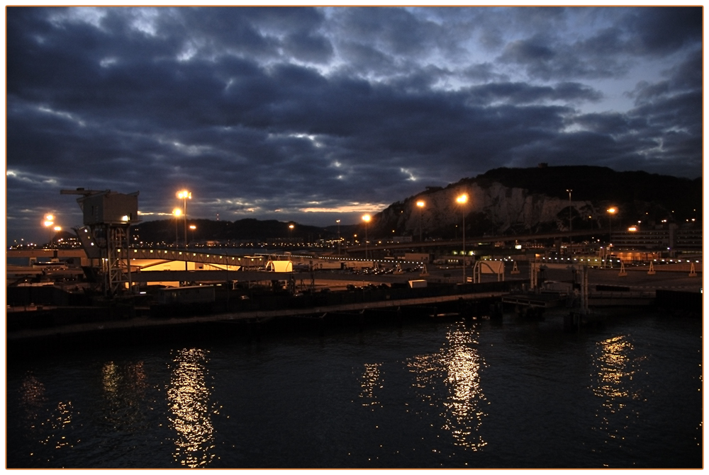 Der Hafen von Dover / England