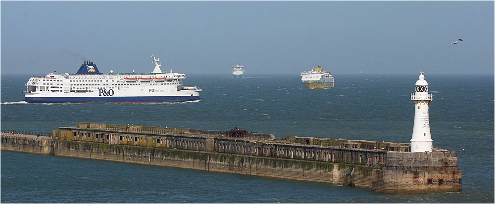der Hafen von Dover