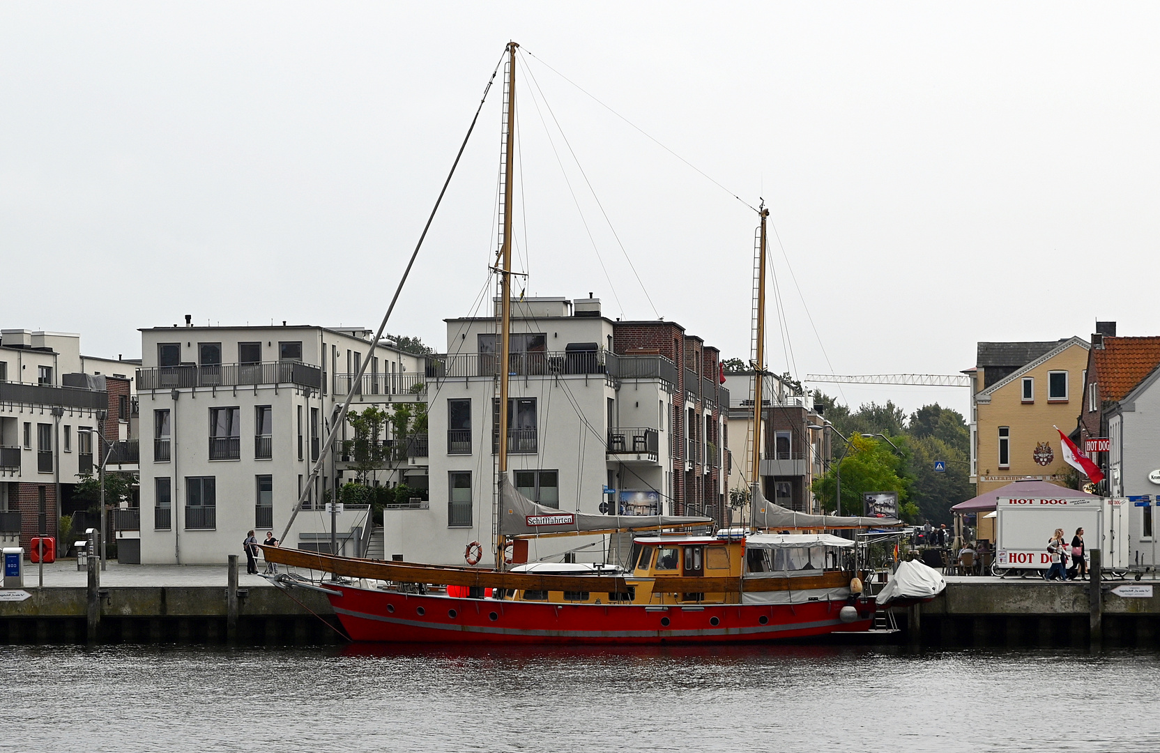 Der Hafen von Eckernförde