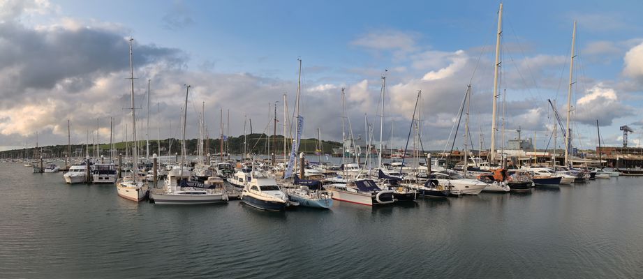 Der Hafen von Falmouth