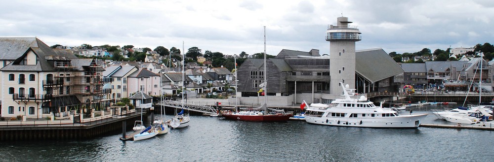 Der Hafen von Falmouth