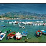 Der Hafen von Giardini Naxos