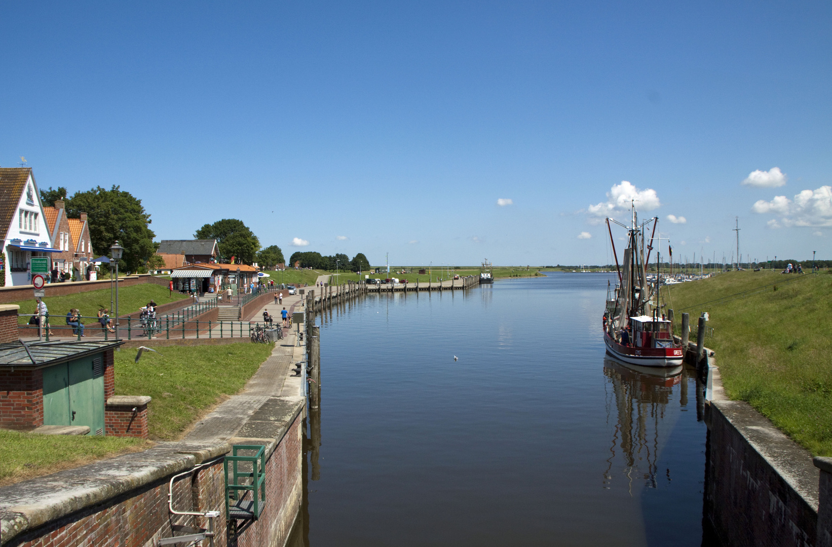 Der Hafen von Greetsiel