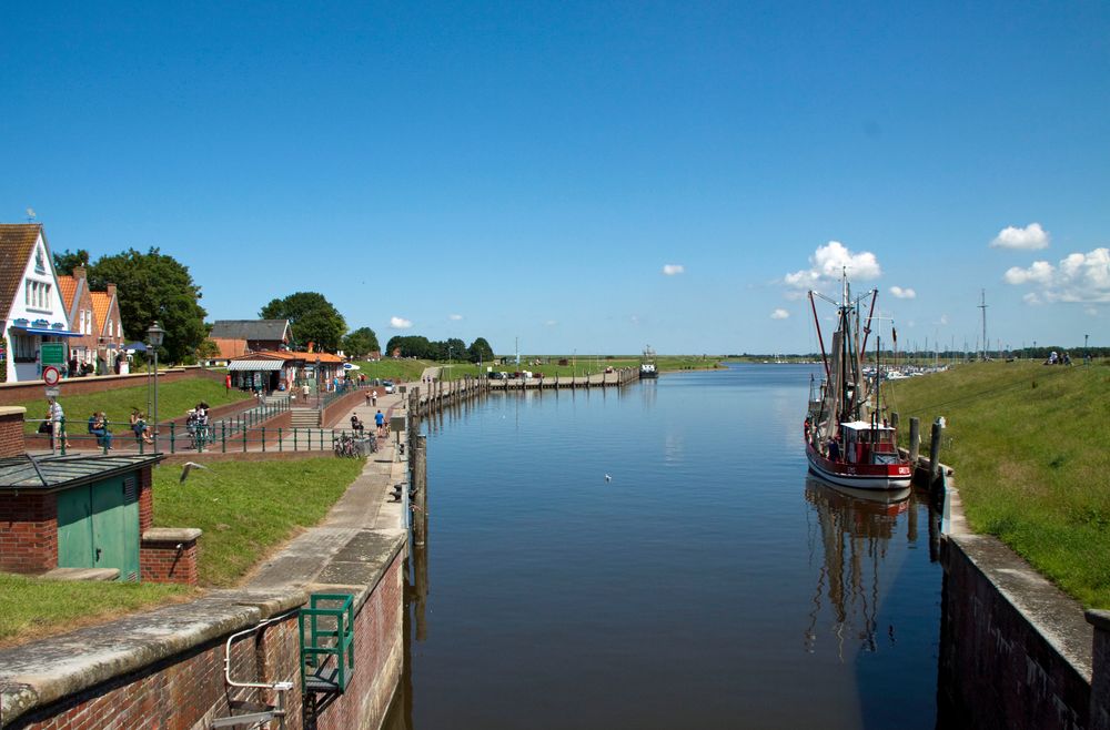 Der Hafen von Greetsiel