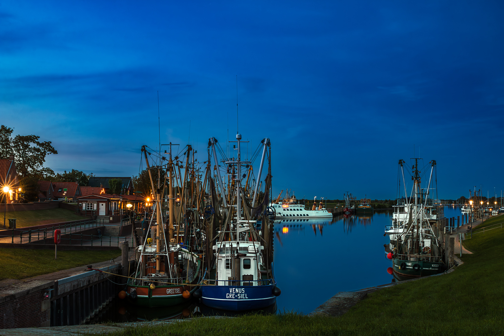 Der Hafen von Greetsiel 