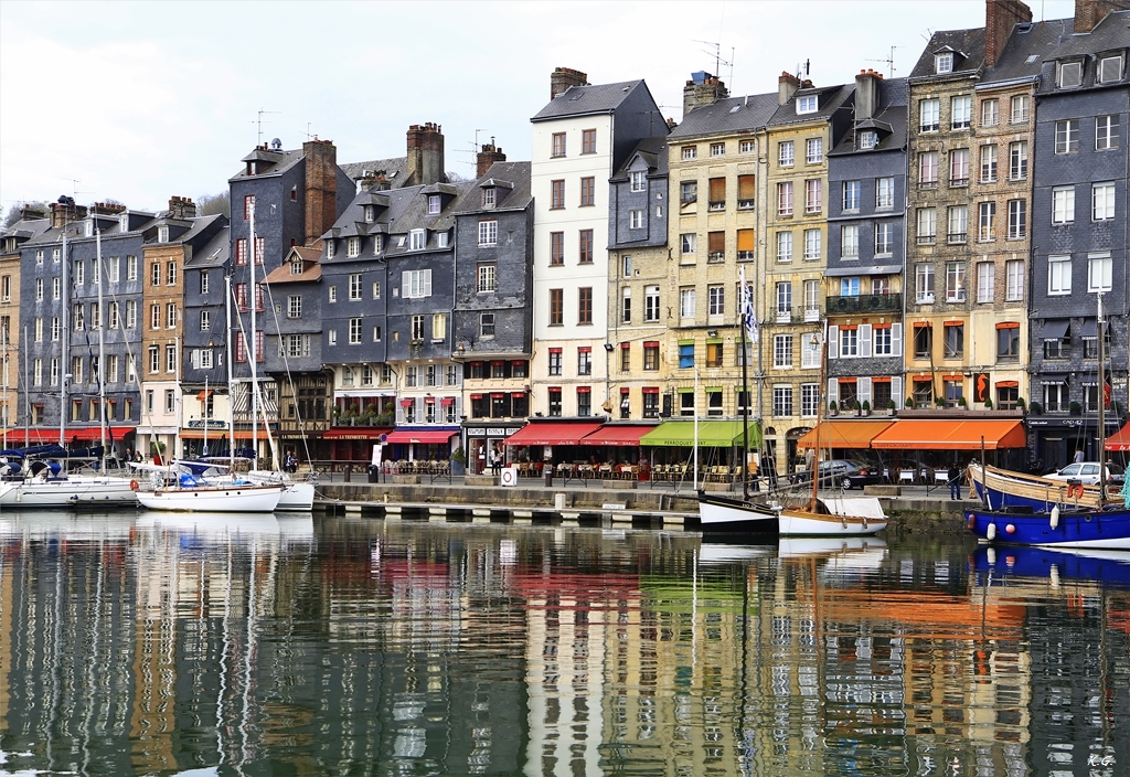 Der Hafen von Honfleur