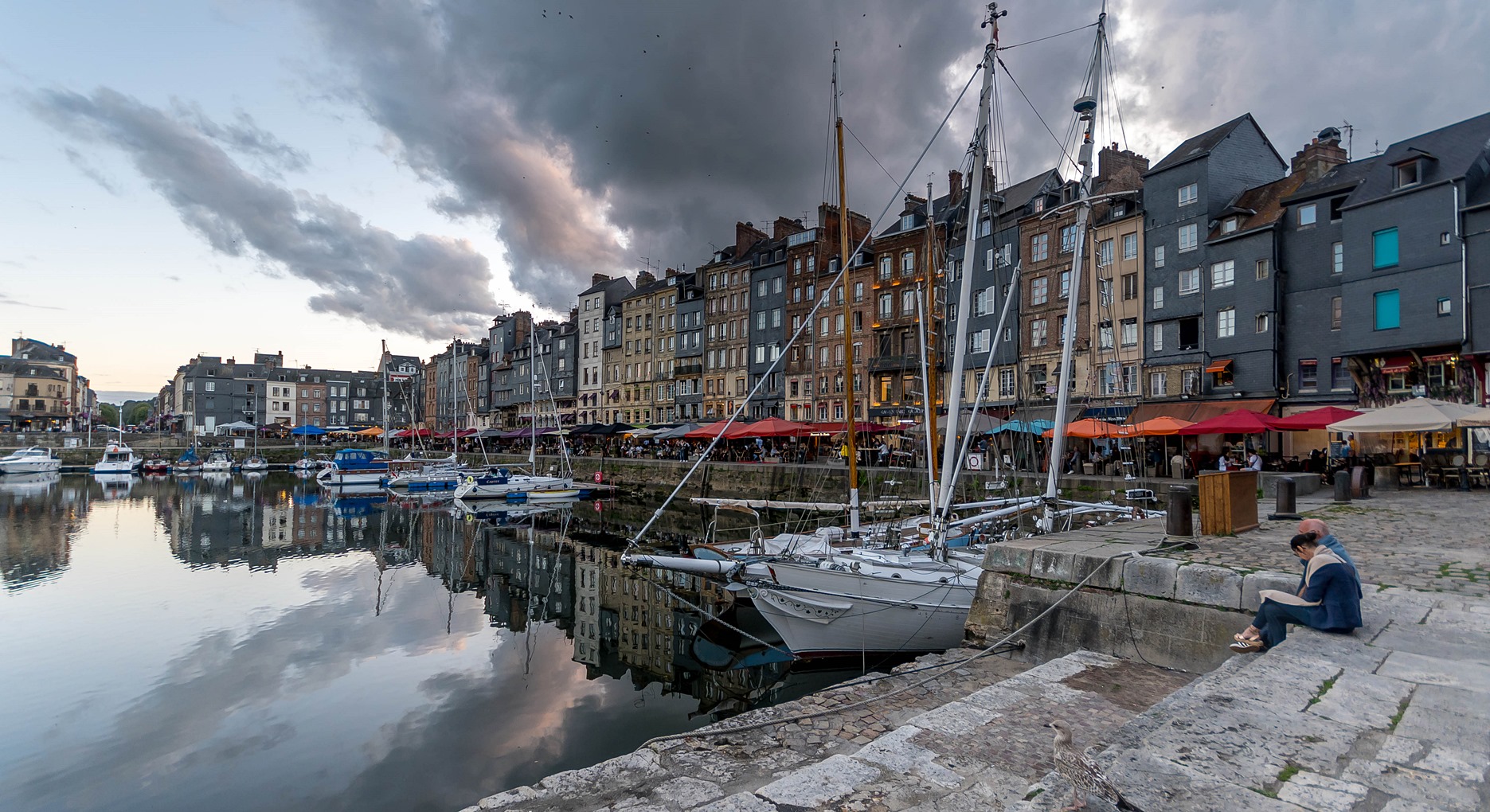 Der Hafen von Honfleur