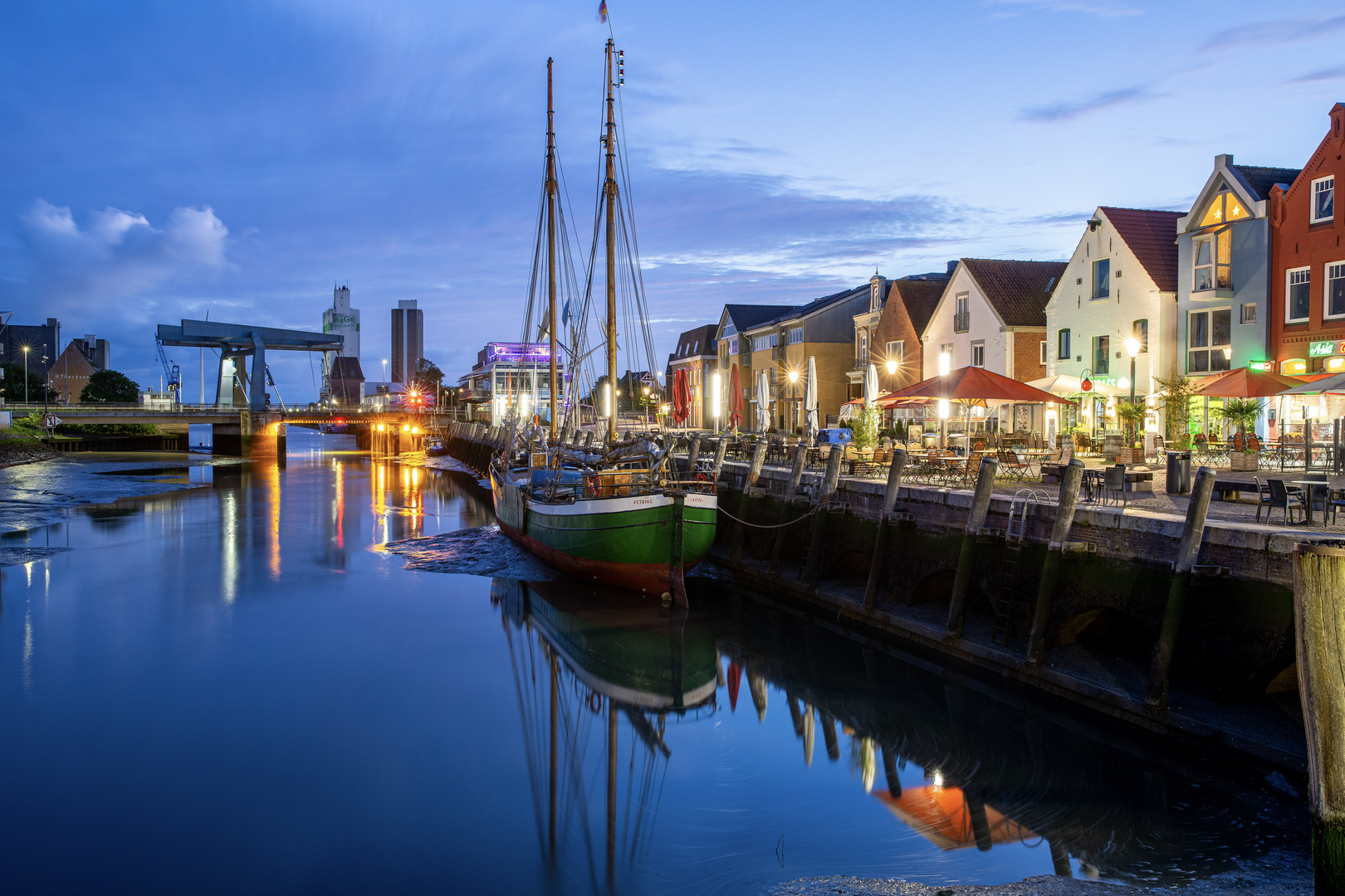 Der Hafen von Husum