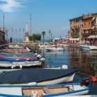 der Hafen von Lazise