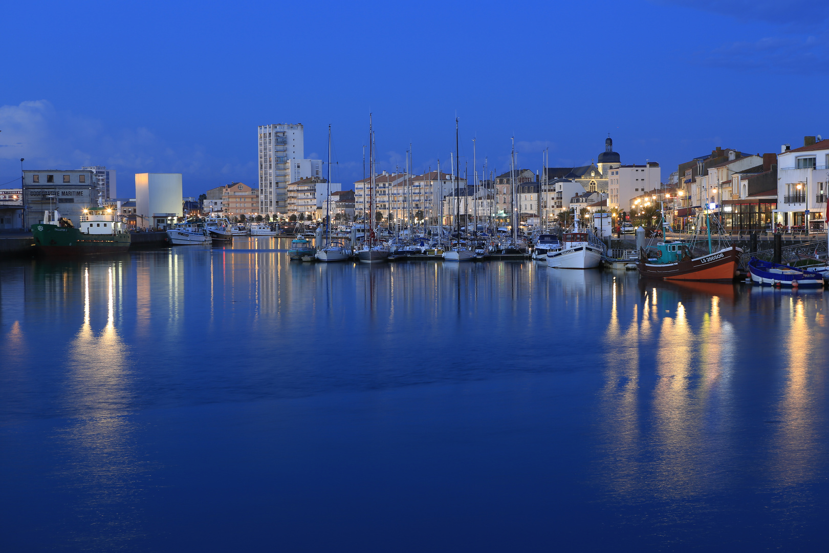 Der Hafen von Les Sables d´Olonne