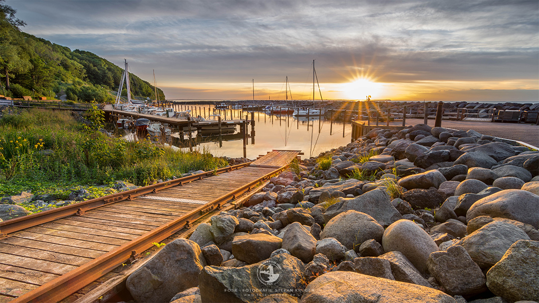 Der Hafen von Lohme - Insel Rügen