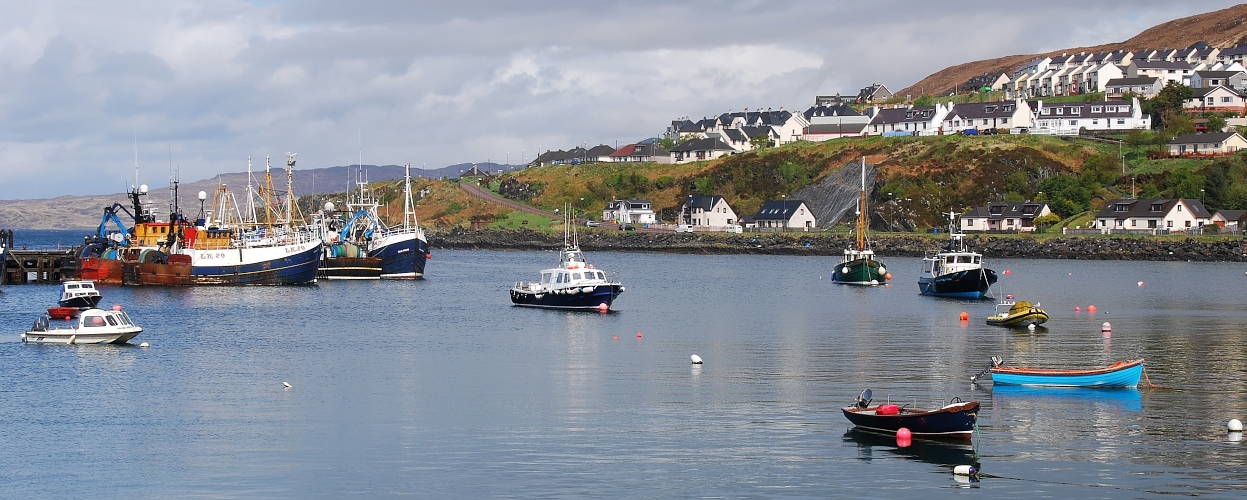 Der Hafen von Mallaig ruht sich aus