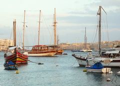 der Hafen von Malta