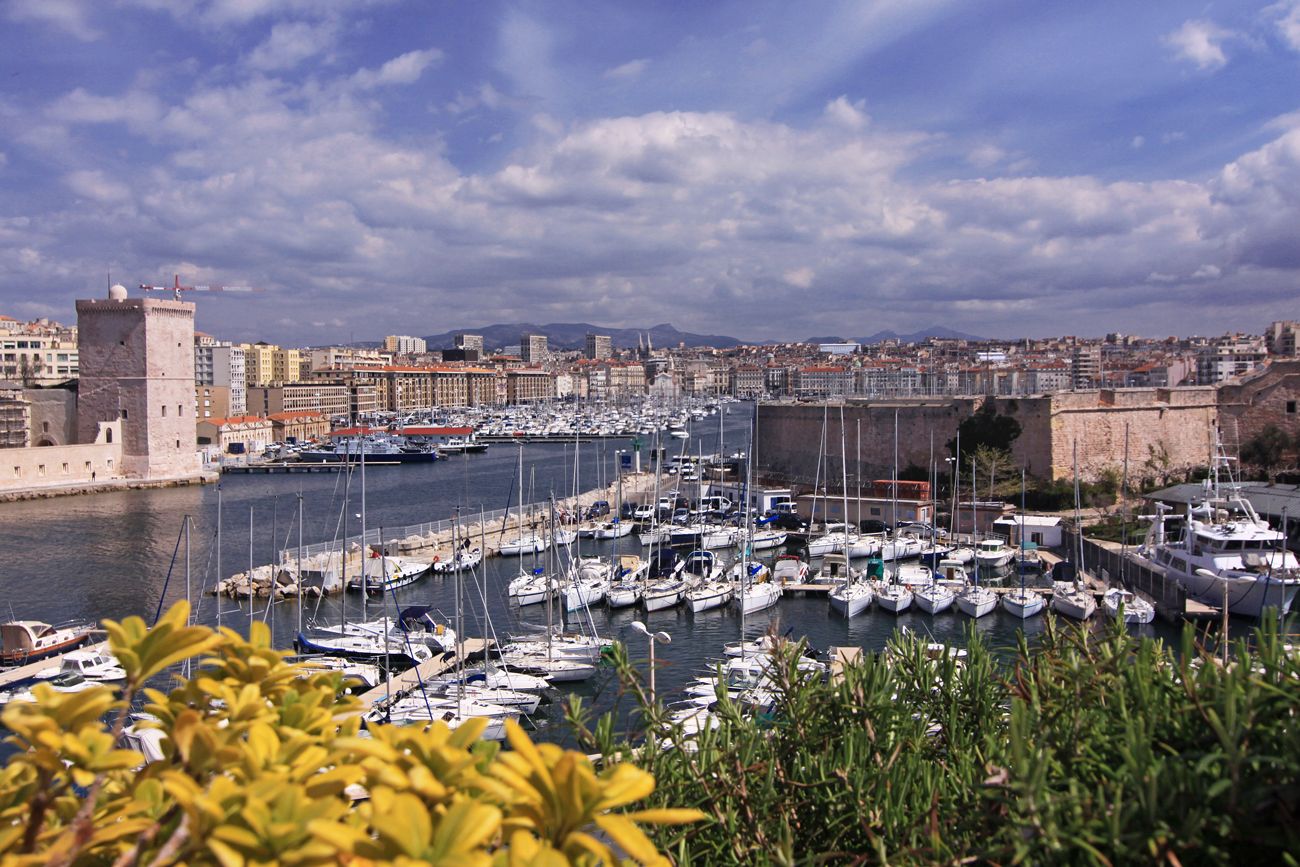 der Hafen von Marseille