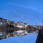 Der Hafen von Münster in Westfalen