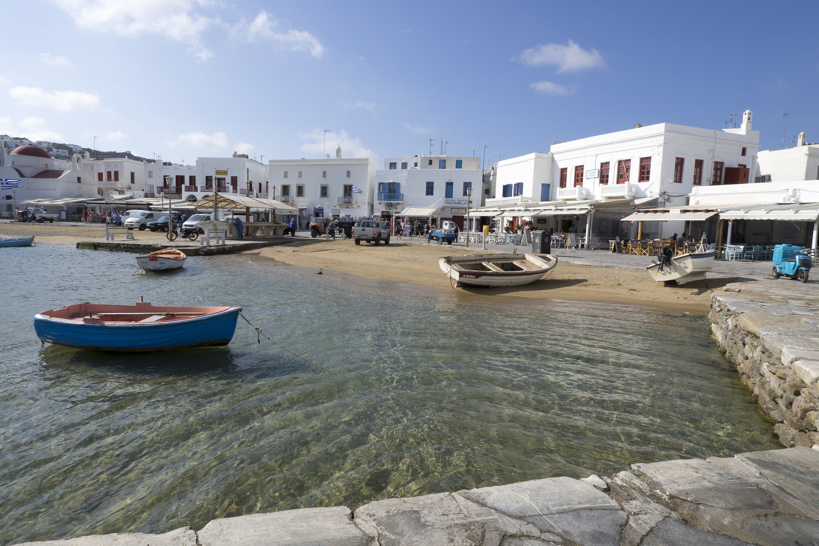 ~ Der Hafen von Mykonos ~