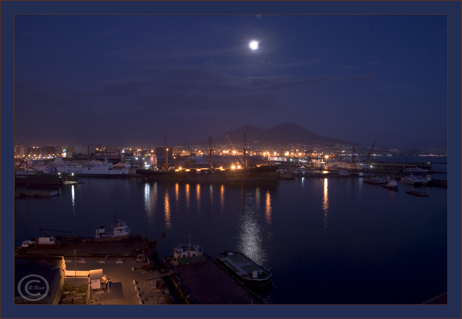 Der Hafen von Neapel