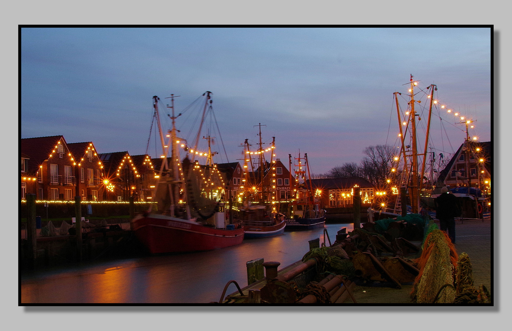 Der Hafen von Neuharlingersiel