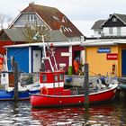 Der Hafen von Niendorf/Ostsee Kreis Ostholstein