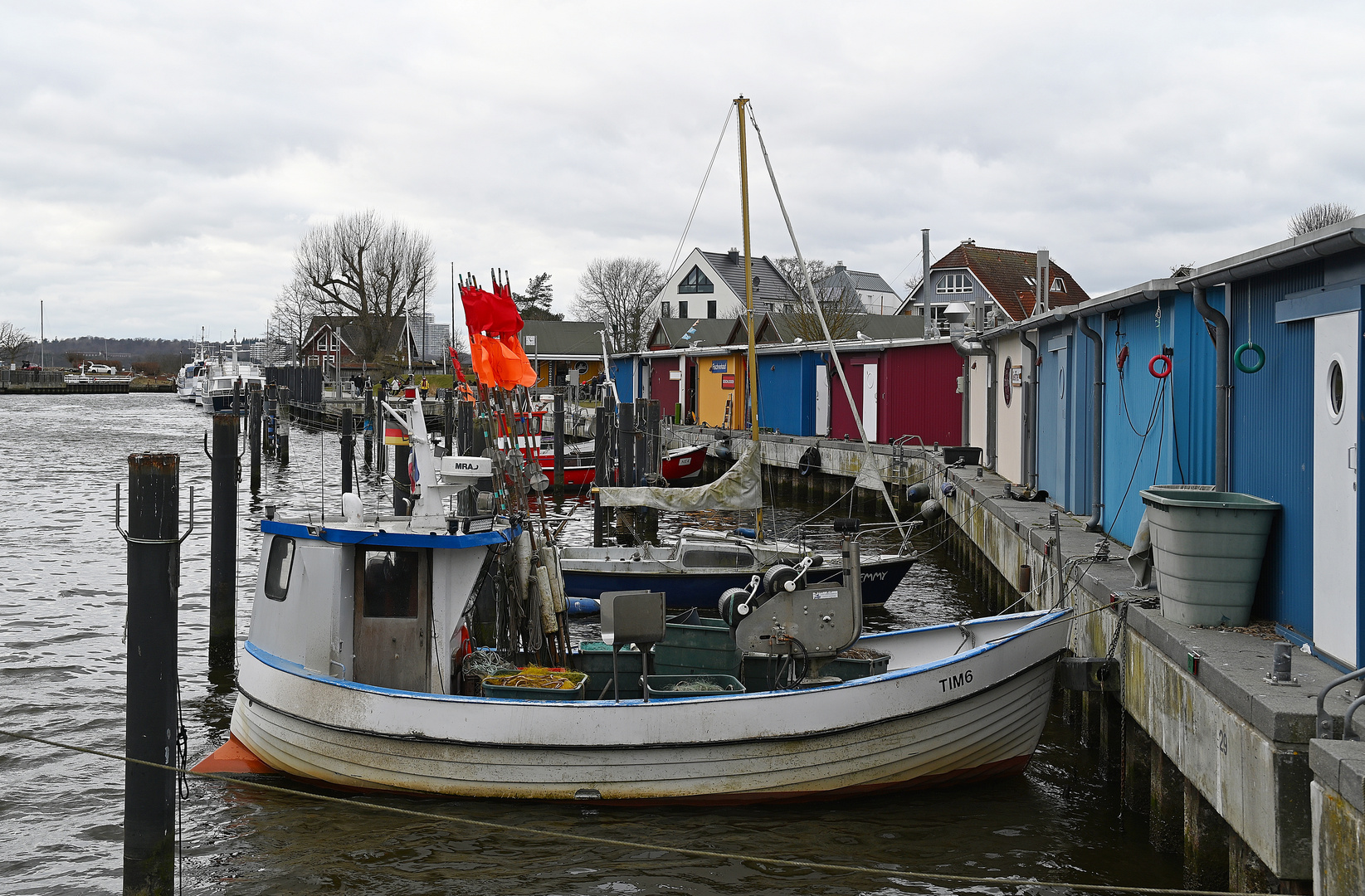 Der Hafen von Niendorf/Ostsee Kreis Ostholstein