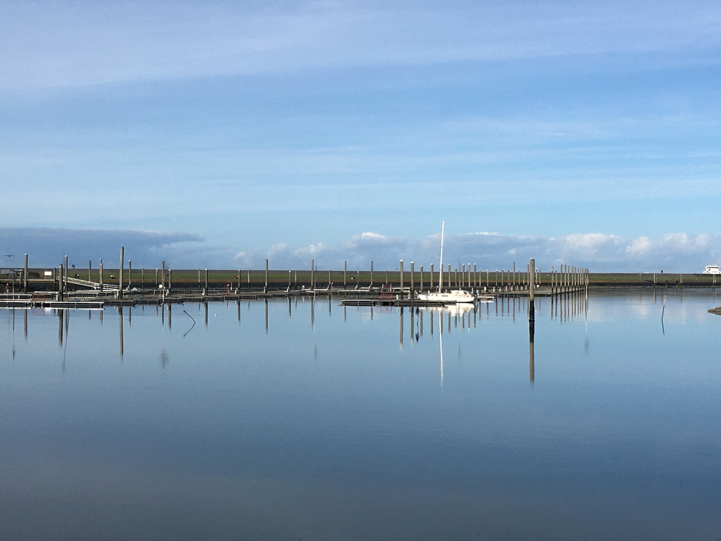 der Hafen von Norddeich