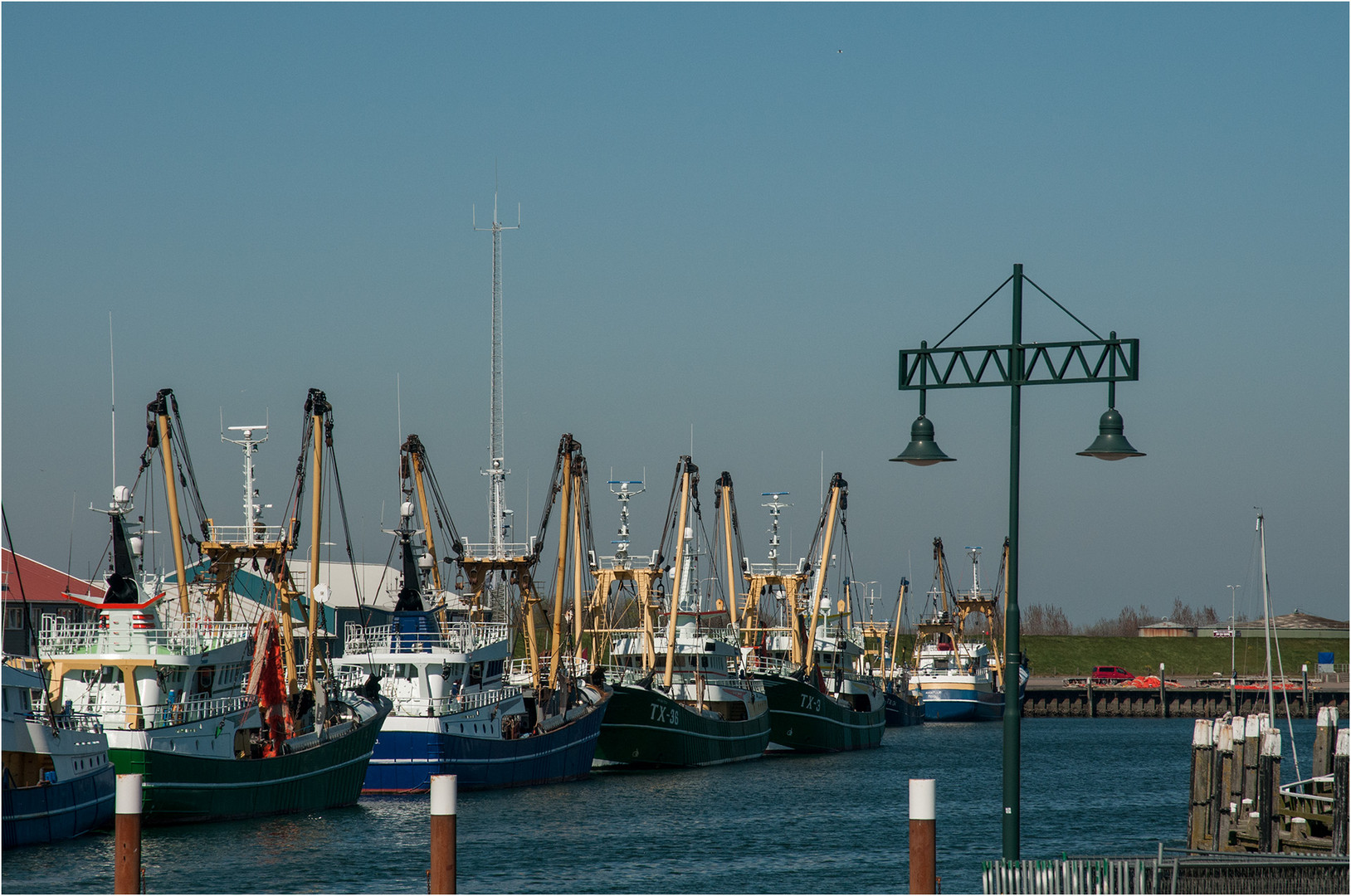 Der Hafen von Oudeschild ....