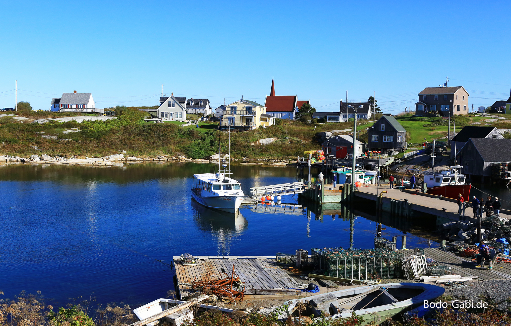 Der Hafen  von Peggy´s Cove