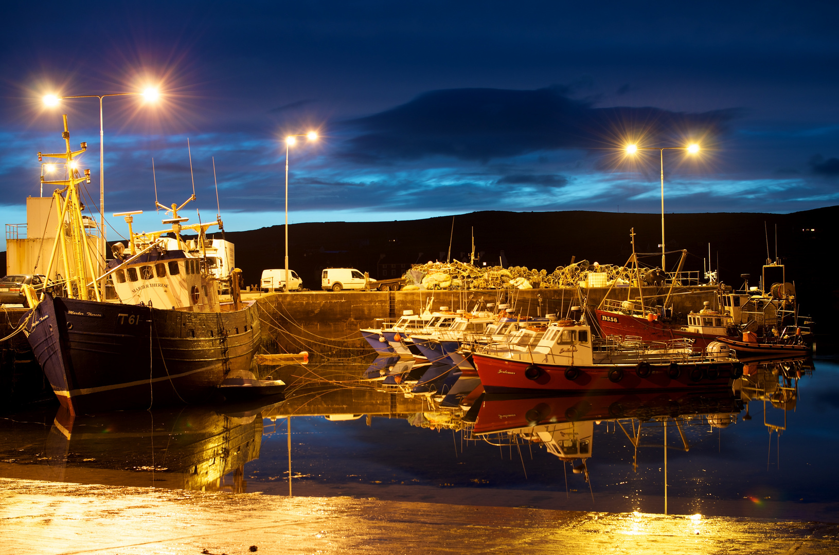 Der Hafen von Portmagee