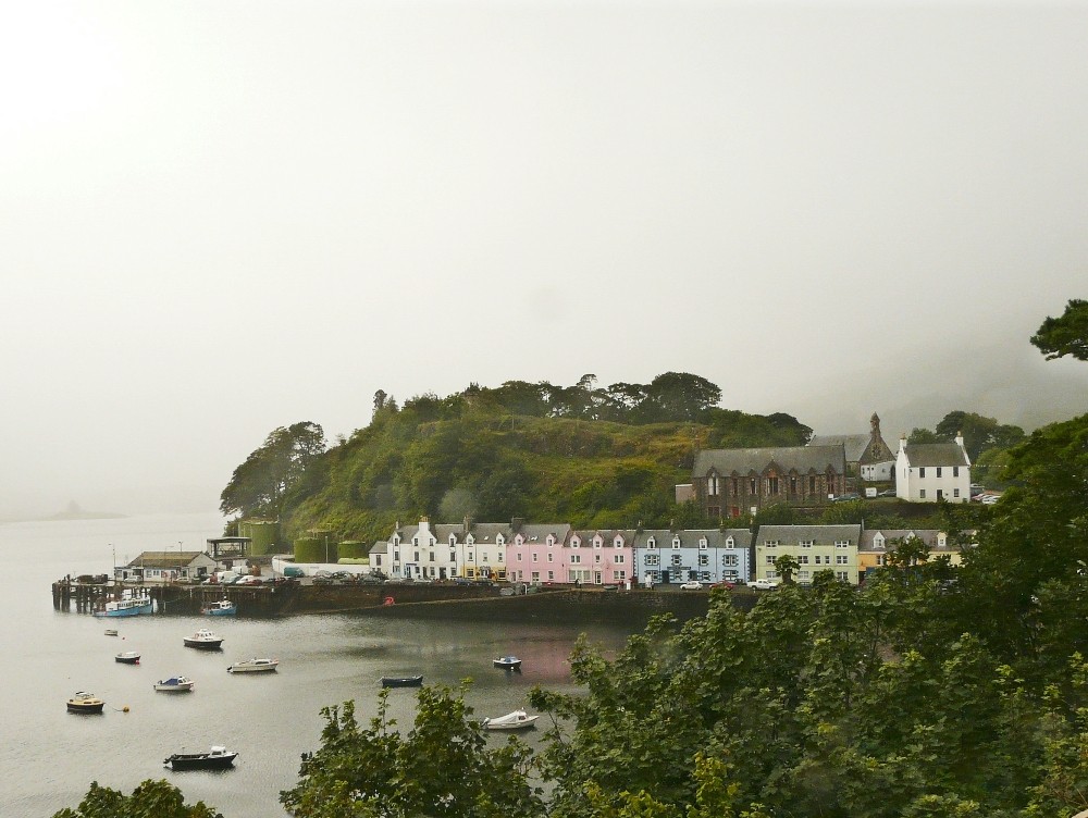 der Hafen von Portree