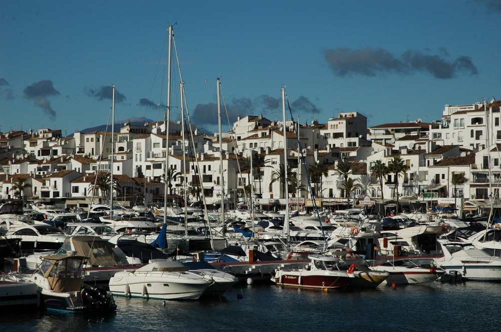 der Hafen von Puerto Banus, Marbella, Costal del Sol, Spanien