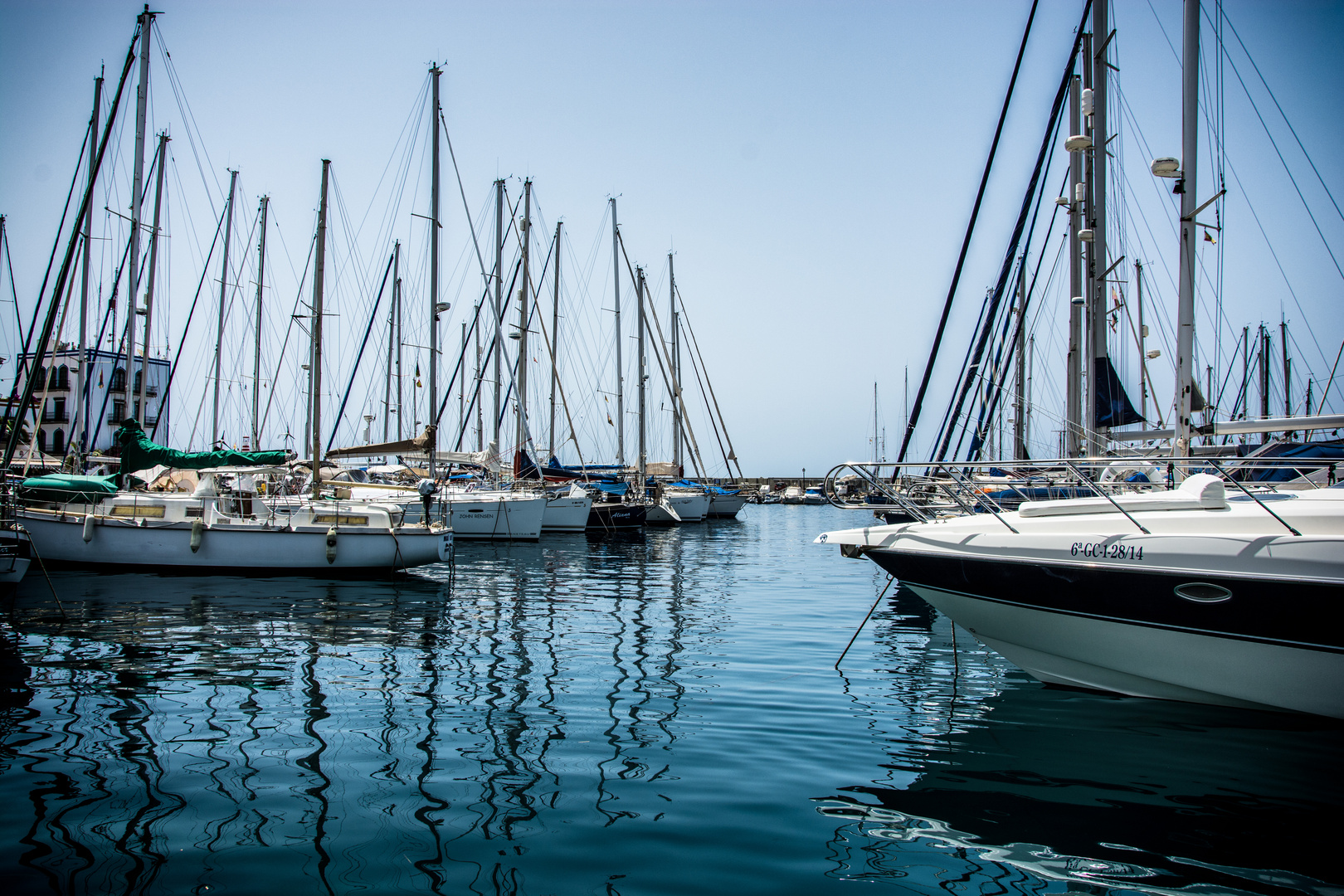 Der Hafen von Puerto de Mogán