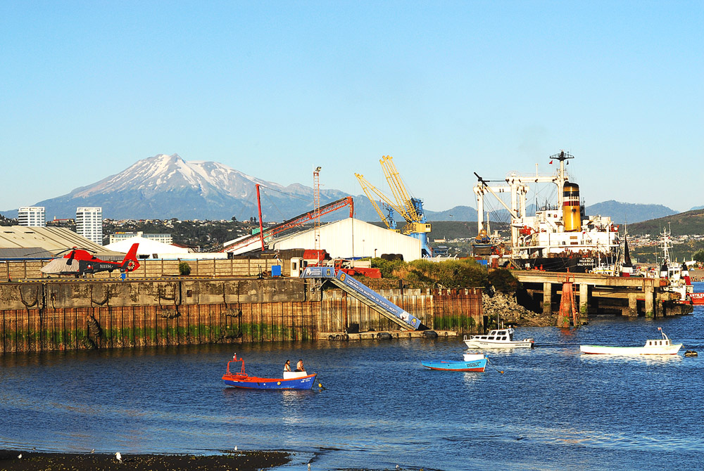 Der Hafen von Puerto Montt