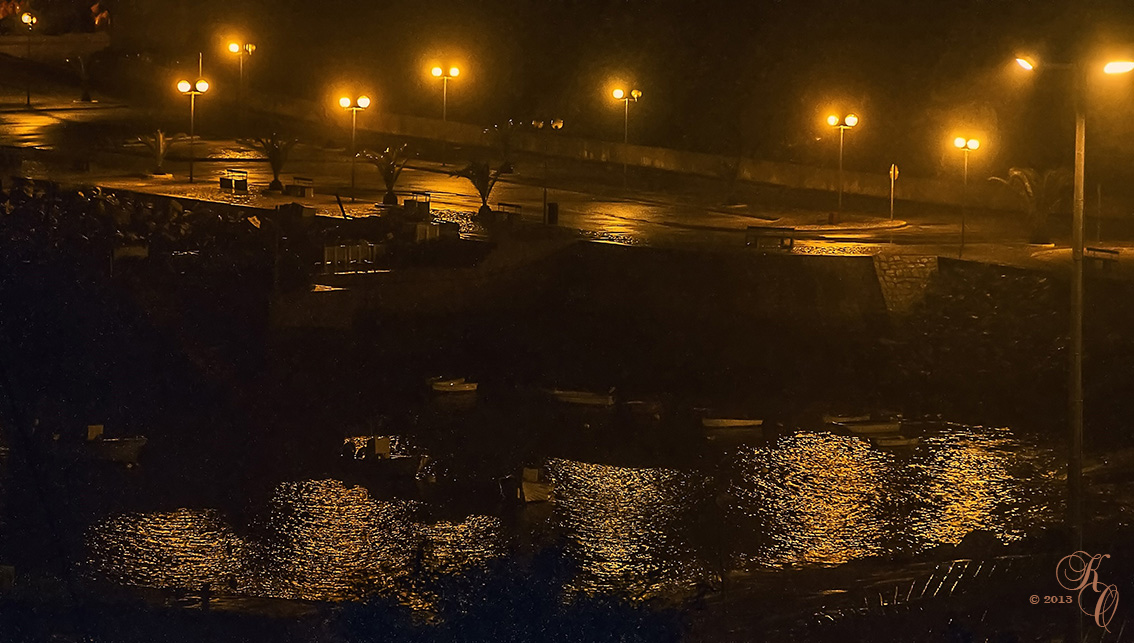 Der Hafen von Sagres im September