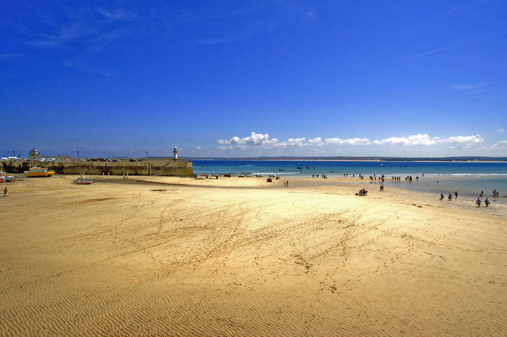 Der Hafen von Saint Ives, Cornwall