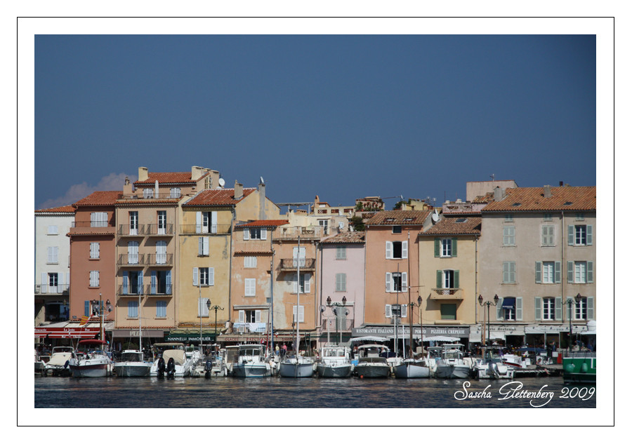 Der Hafen von Saint Tropez