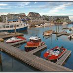 Der Hafen von Salem, Massachusetts