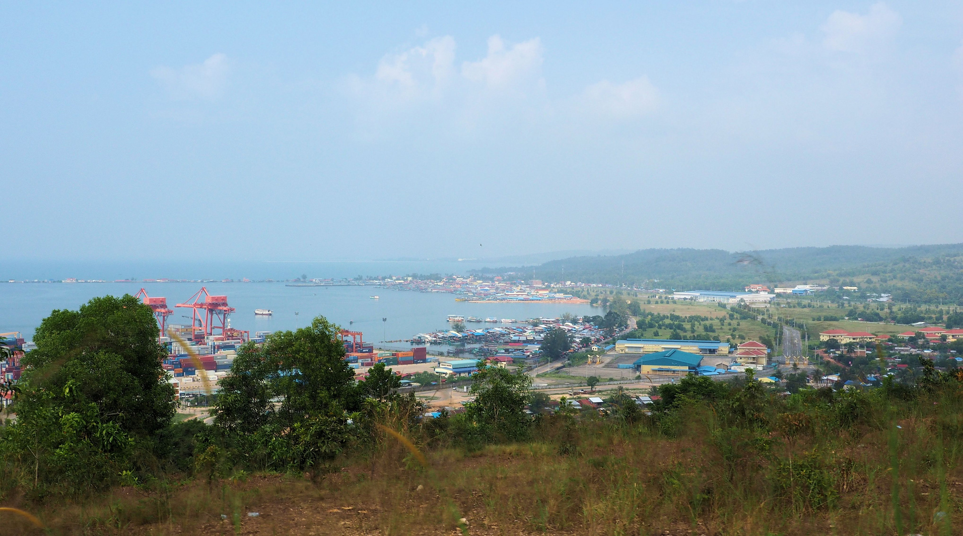 Der Hafen von Sihanoukville