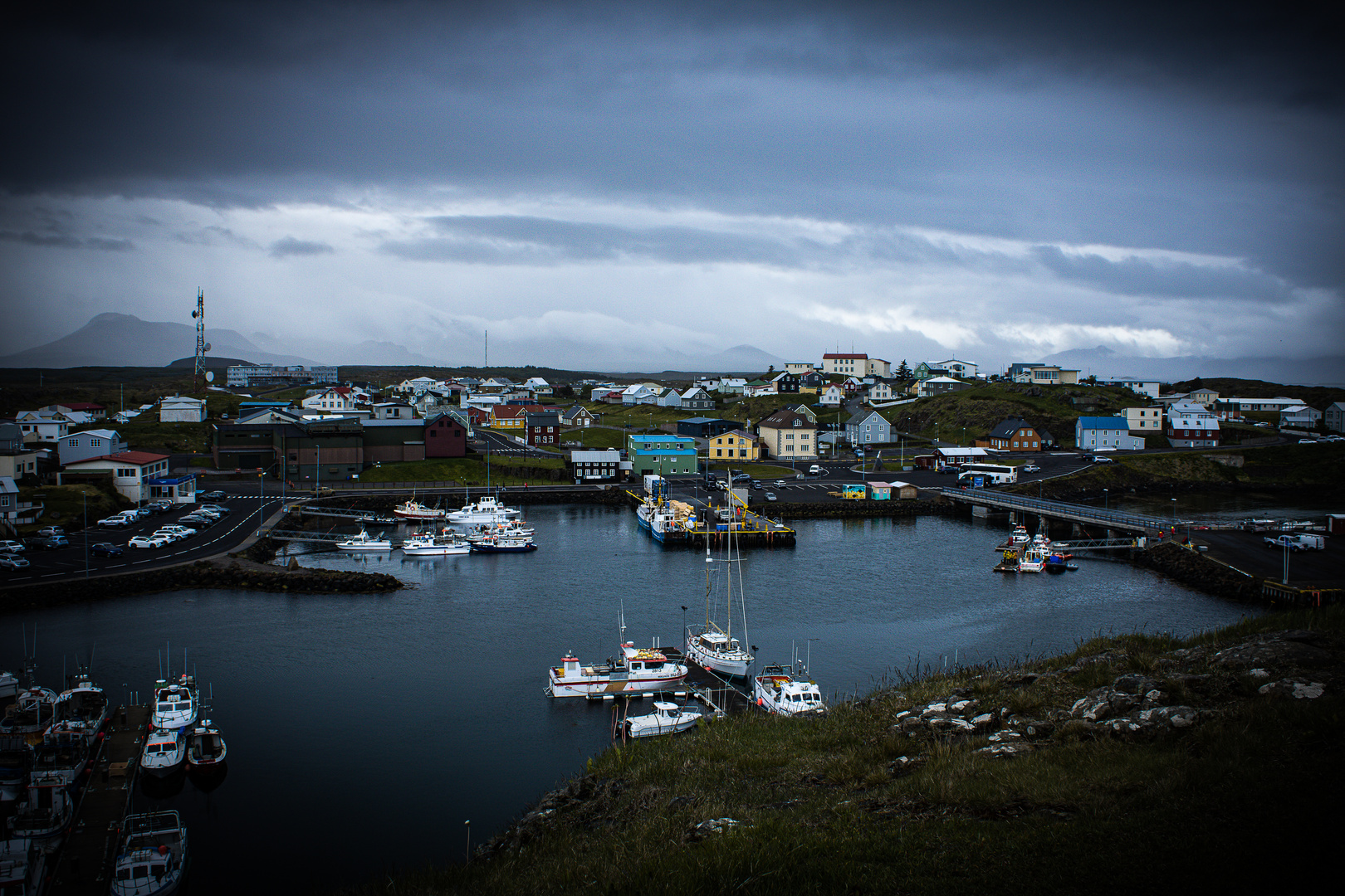 Der Hafen von Stykkishólmur