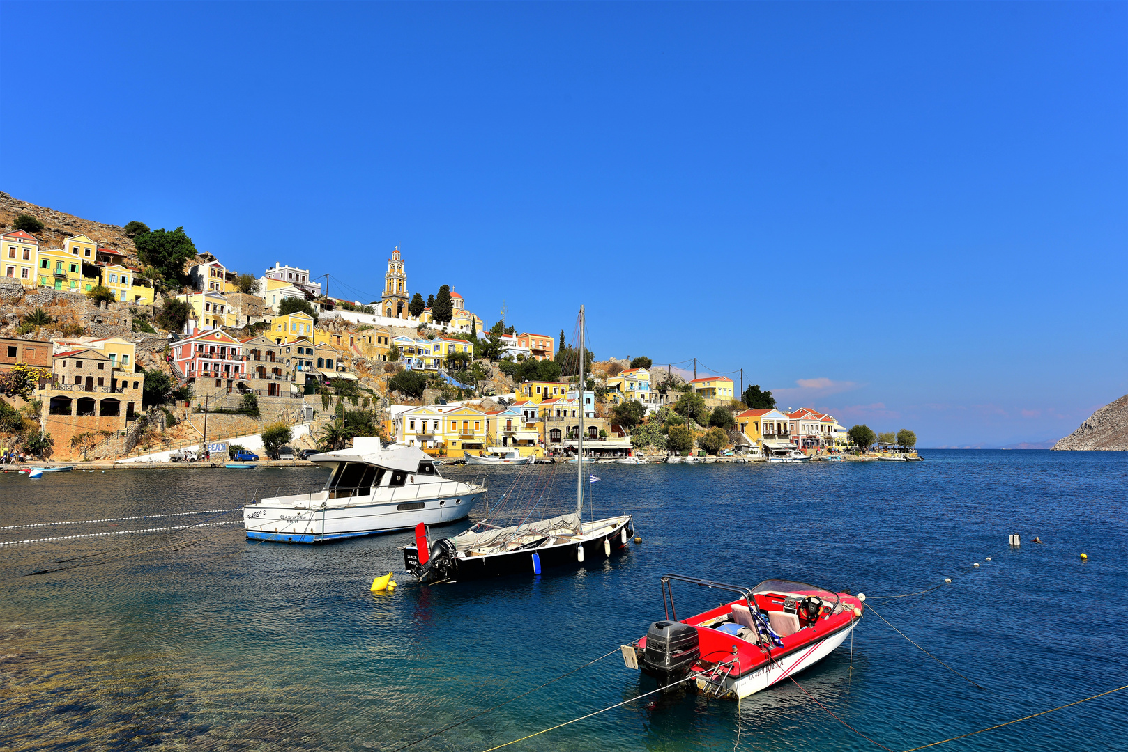 Der Hafen von Symi