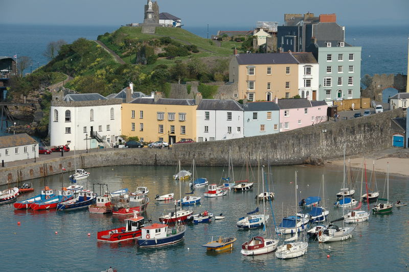 Der Hafen von Tenby