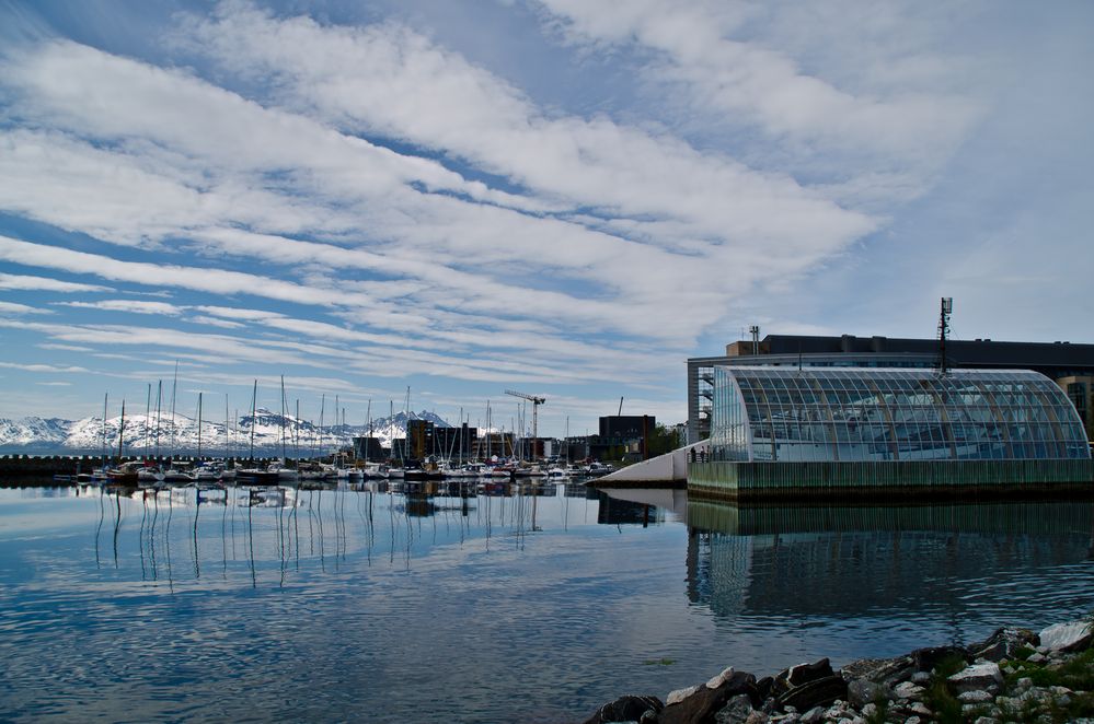 Der Hafen von Tromsö