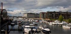 Der Hafen von Trondheim