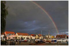 Der Hafen von Waren