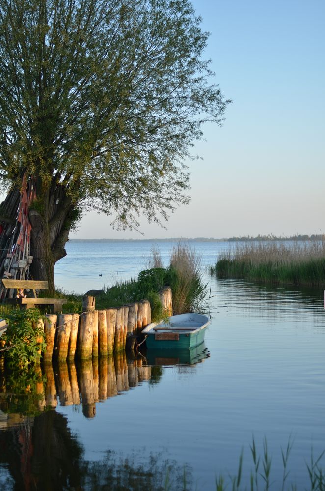 Der Hafen von Zempin