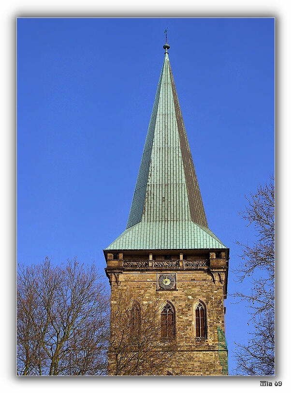 Der Hahn der Katharienkirche verkündet: