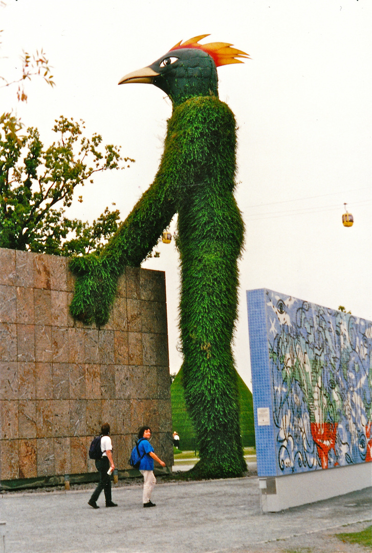 der Hahn von der EXPO 2000