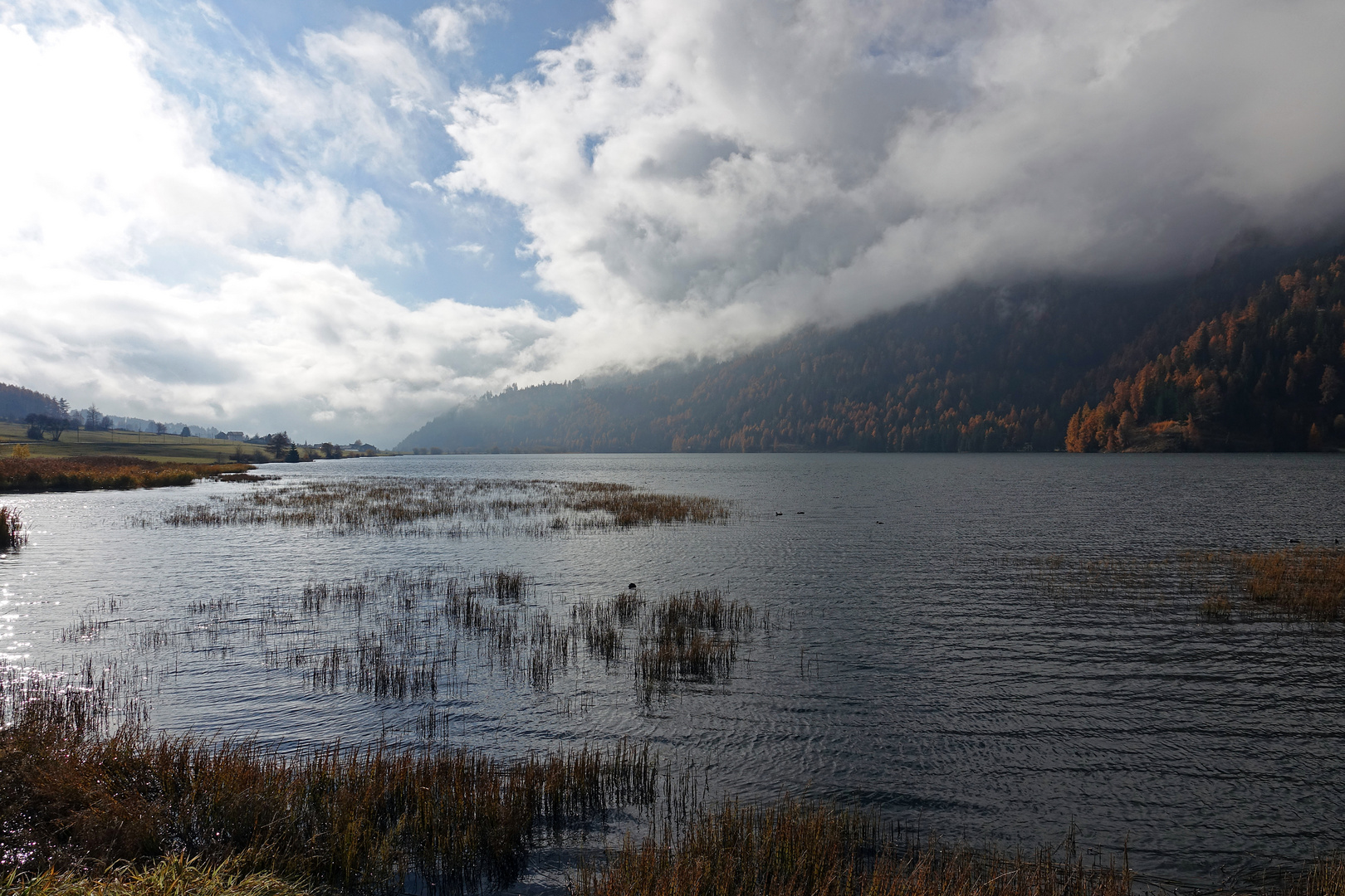 der Haidersee am Reschen...