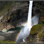 Der Háifoss,zweithöchsten Wasserfall Islands.